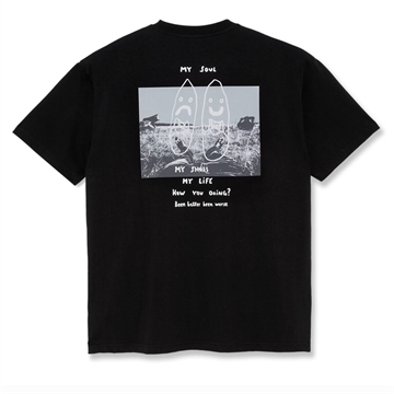 Polar Skate Co T-shirt S/S Struggle Black